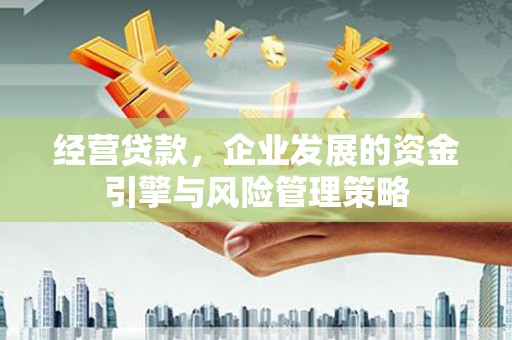 北仑经营贷款，企业发展的资金引擎与风险管理策略