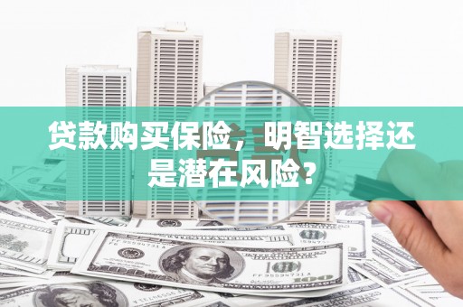 北仑贷款购买保险，明智选择还是潜在风险？