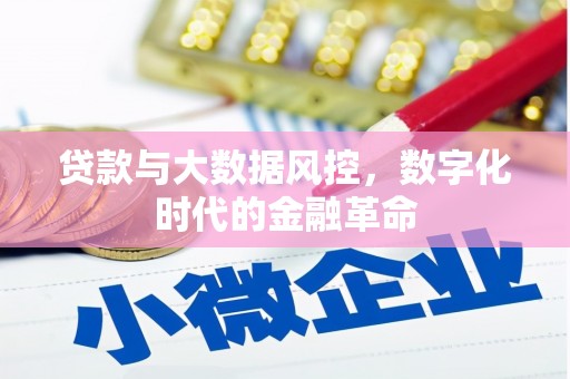北仑贷款与大数据风控，数字化时代的金融革命