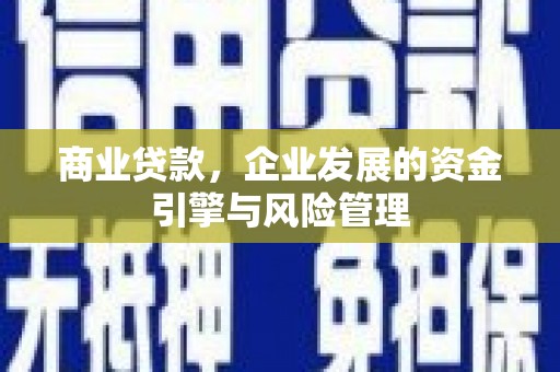 北仑商业贷款，企业发展的资金引擎与风险管理