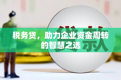 北仑税务贷，助力企业资金周转的智慧之选