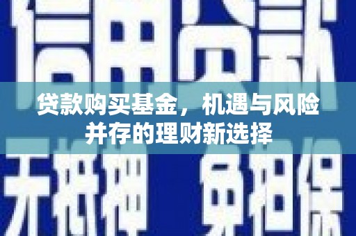 北仑贷款购买基金，机遇与风险并存的理财新选择