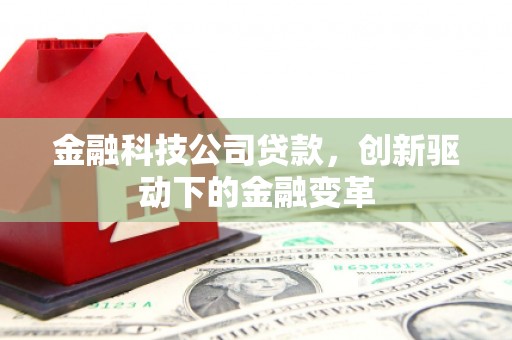 北仑金融科技公司贷款，创新驱动下的金融变革