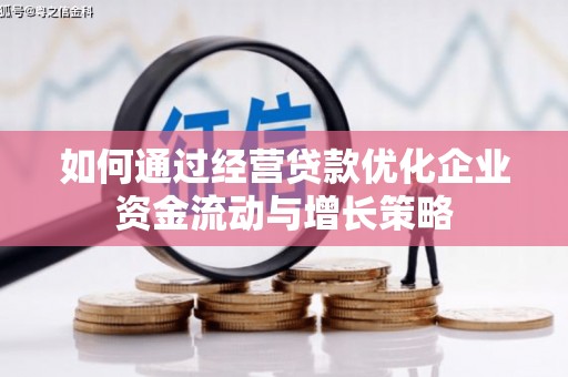 北仑如何通过经营贷款优化企业资金流动与增长策略