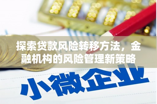 北仑探索贷款风险转移方法，金融机构的风险管理新策略