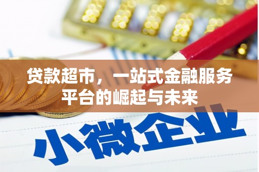 北仑贷款超市，一站式金融服务平台的崛起与未来