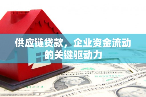 北仑供应链贷款，企业资金流动的关键驱动力