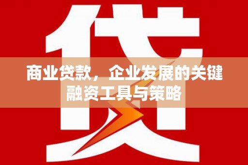 北仑商业贷款，企业发展的关键融资工具与策略