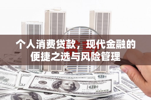 北仑个人消费贷款，现代金融的便捷之选与风险管理
