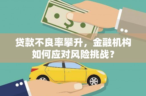 北仑贷款不良率攀升，金融机构如何应对风险挑战？