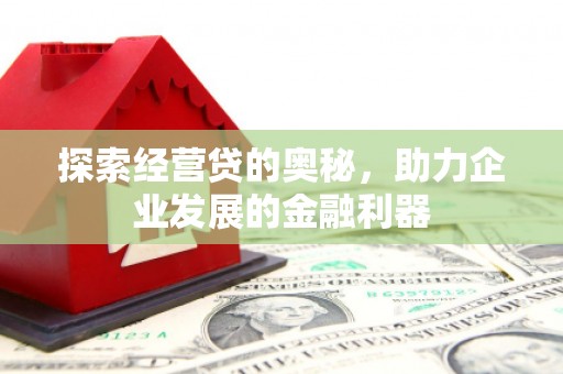 北仑探索经营贷的奥秘，助力企业发展的金融利器