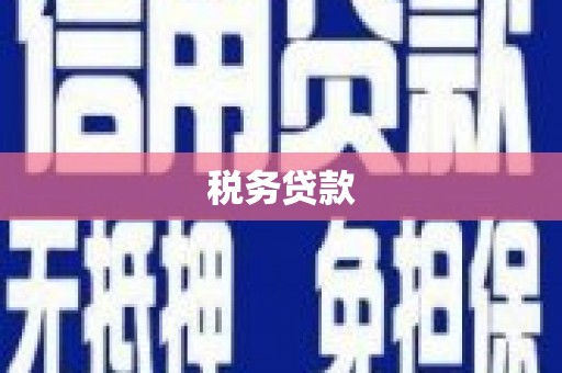 北仑税务贷款