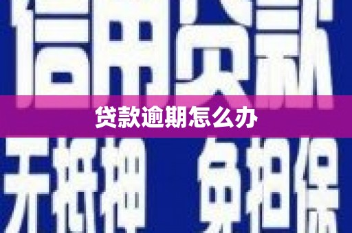北仑贷款逾期怎么办