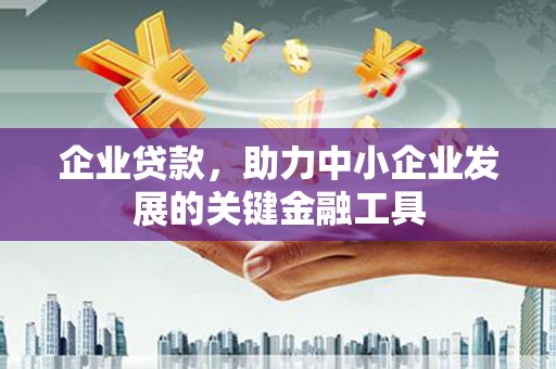 北仑企业贷款，助力中小企业发展的关键金融工具