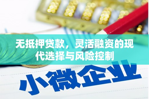 北仑无抵押贷款，灵活融资的现代选择与风险控制