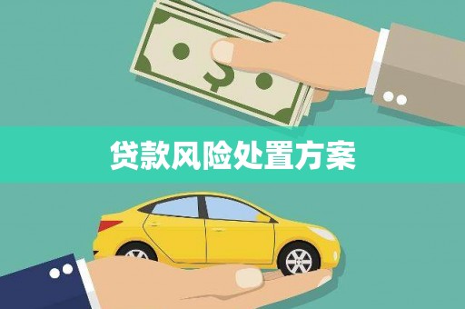 北仑贷款风险处置方案