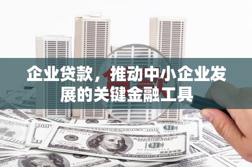北仑企业贷款，推动中小企业发展的关键金融工具