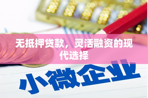 北仑无抵押贷款，灵活融资的现代选择
