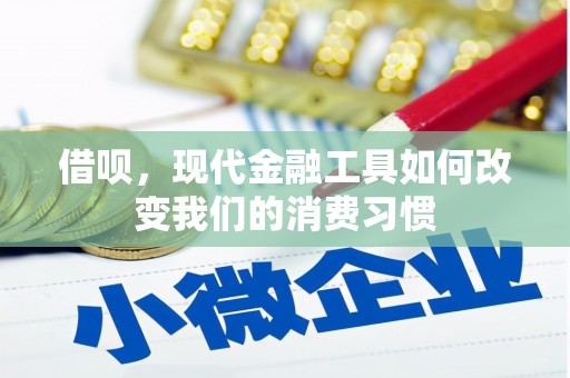 北仑借呗，现代金融工具如何改变我们的消费习惯