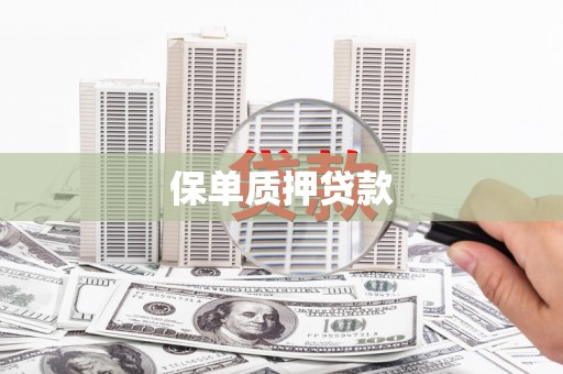 北仑保单质押贷款