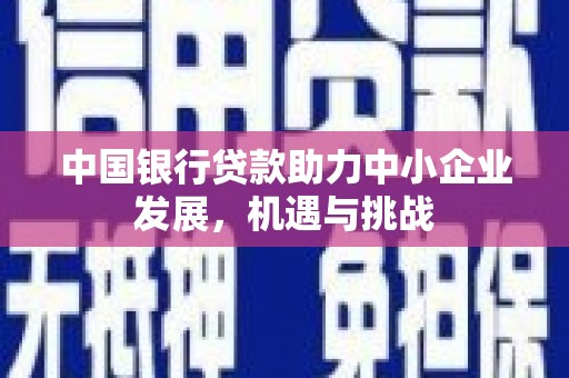 北仑中国银行贷款助力中小企业发展，机遇与挑战