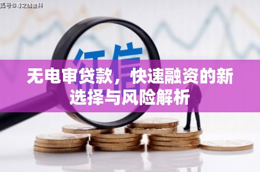 北仑无电审贷款，快速融资的新选择与风险解析