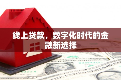 北仑线上贷款，数字化时代的金融新选择