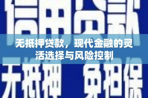 北仑无抵押贷款，现代金融的灵活选择与风险控制