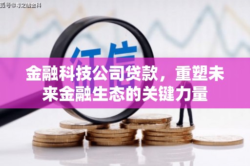 北仑金融科技公司贷款，重塑未来金融生态的关键力量