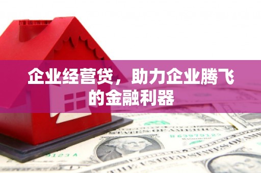 北仑企业经营贷，助力企业腾飞的金融利器