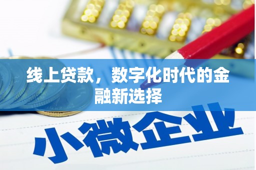 北仑线上贷款，数字化时代的金融新选择