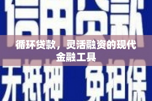 北仑循环贷款，灵活融资的现代金融工具