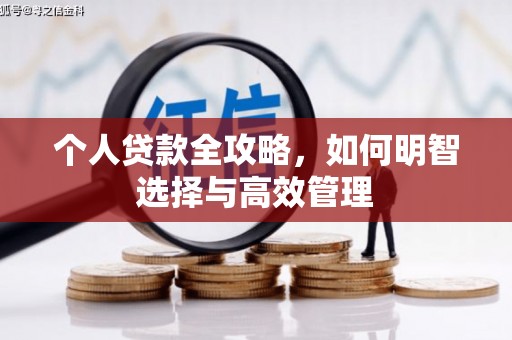 北仑个人贷款全攻略，如何明智选择与高效管理