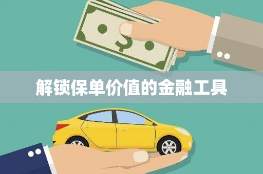 北仑解锁保单价值的金融工具
